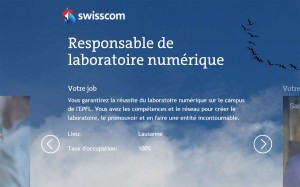 Le laboratoire numérique de l'EPFL. Le laboratoire numérique de l'EPFL.