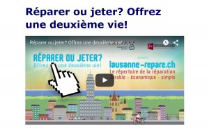 Réparer plutôt que jeter: une initiative pleine de bon sens! Réparer plutôt que jeter: une initiative pleine de bon sens!