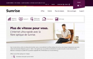 Sunrise propose de la fibre optique sur Lausanne. Sunrise propose de la fibre optique sur Lausanne.