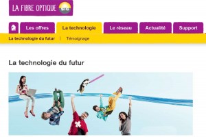 La fibre optique progresse à Genève.