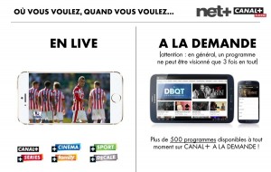 MyCANAL débarque chez Net+. MyCANAL débarque chez Net+.