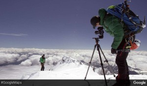 L'ascension du Mont-Blanc par Google. L'ascension du Mont-Blanc par Google.