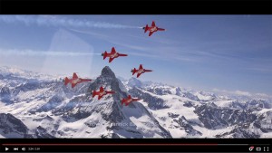 La patrouille suisse en 4K.