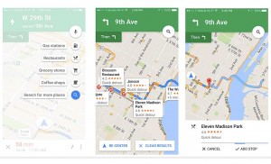 Google Maps sur iOS s'aligne sur la version Android avec quatre mois de retard. Google Maps sur iOS s'aligne sur la version Android avec quatre mois de retard.