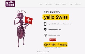Yallo Swiss en partenariat avec La Poste Suisse. Yallo Swiss en partenariat avec La Poste Suisse.