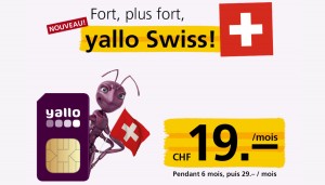 Yallo Swiss par Sunrise.
