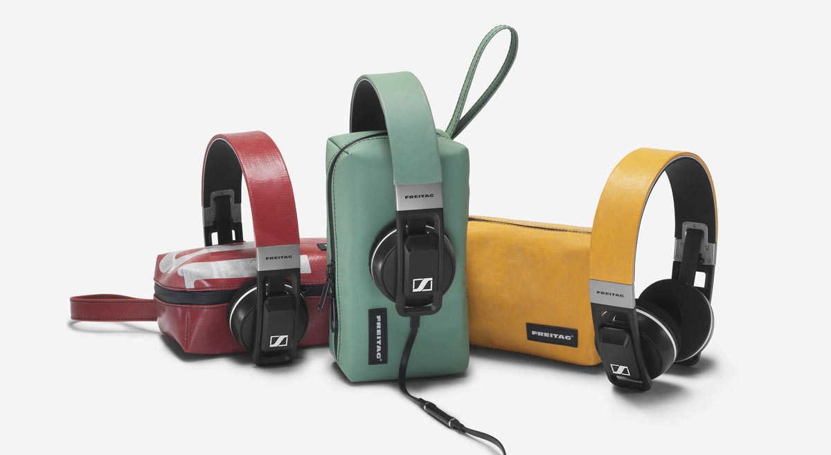 Le casque audio Sennheiser au design Freitag! Photo: Oliver Nanzig