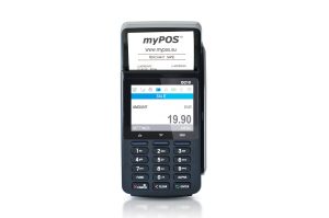Le terminal de paiement par cartes My POS D210c de Be-Cash et Sunrise. Le terminal de paiement par cartes My POS D210c de Be-Cash et Sunrise.