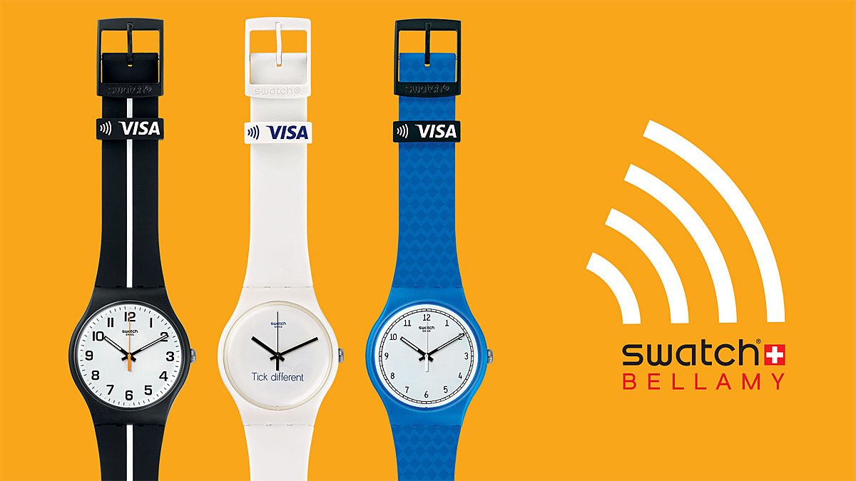 La Swatch Bellamy NFC.