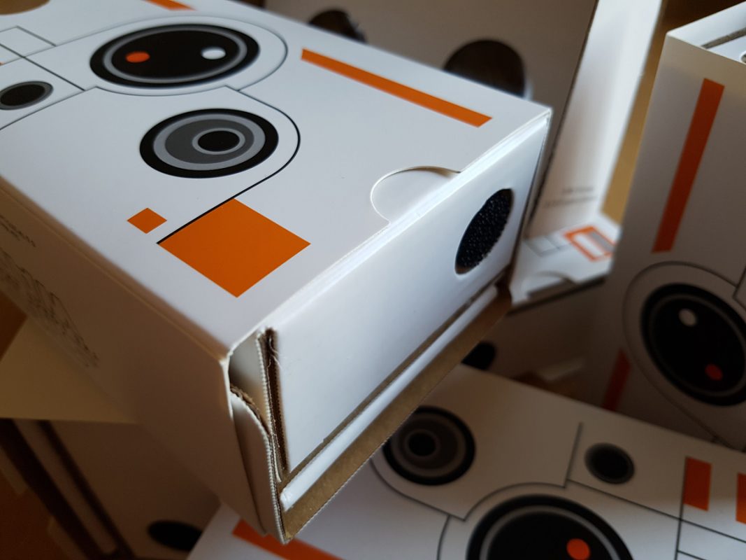 Concours Google Cardboards Star Wars edition.