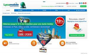 Lycamobile permet de surfer mobile pas cher.