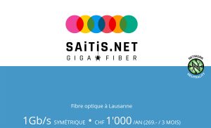 Saitis.net: le gigabit internet pour 1000 francs par an. Saitis.net: le gigabit internet pour 1000 francs par an.