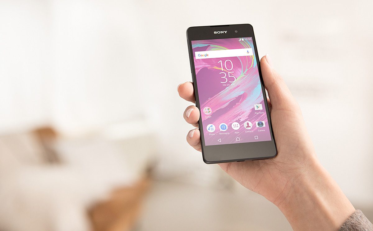 Le Sony Xperia E5.
