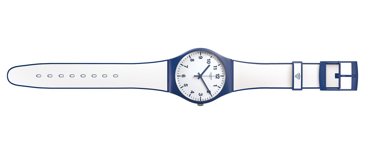 La Swatch Bellamy NFC.