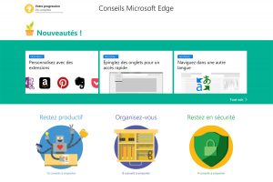 Le navigateur Edge, plus puissant sous Windows 10. Le navigateur Edge, plus puissant sous Windows 10.