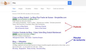 Google, maître de la publicité sur internet.