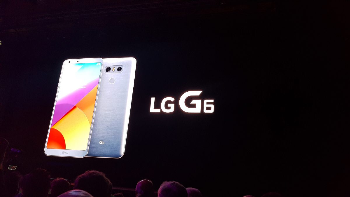 Le LG G6 avec Google assistant. Le LG G6 avec Google assistant.