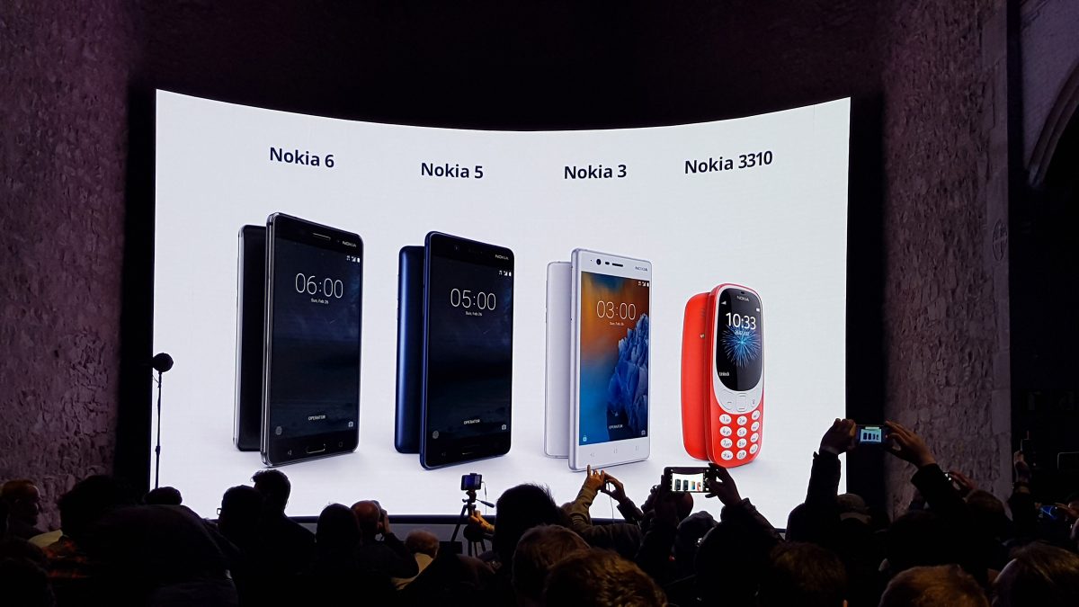 HMD lance les Nokia 3,5, 6 et 3310 au niveau global. HMD lance les Nokia 3,5, 6 et 3310 au niveau global.