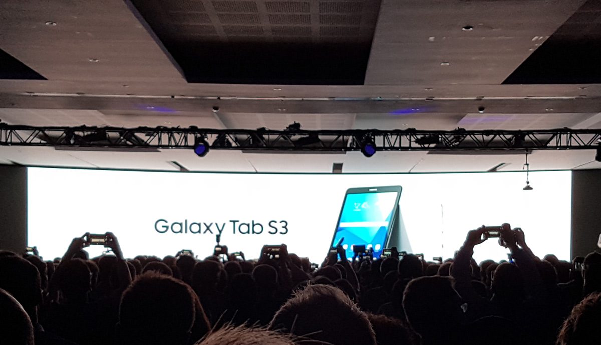 La tablette Galaxy Tab S3. La tablette Galaxy Tab S3.