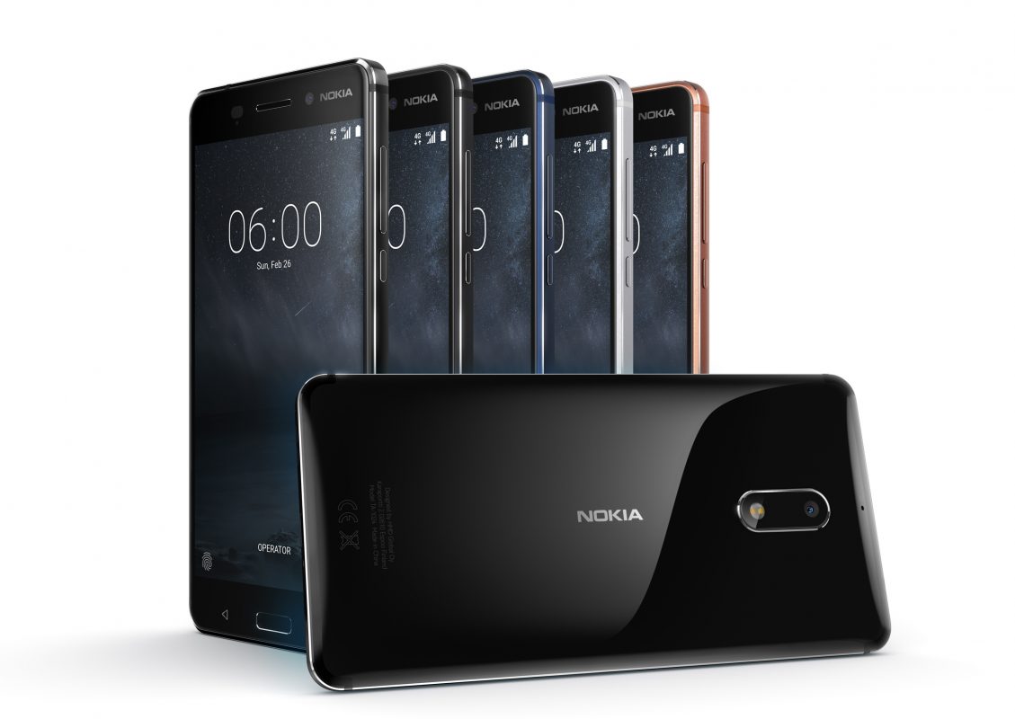 Nokia 6 en aluminium: écran de 5,5 pouces, Android 7.1.1 dès 229 euros. Edition Arte Black à 299 euros.