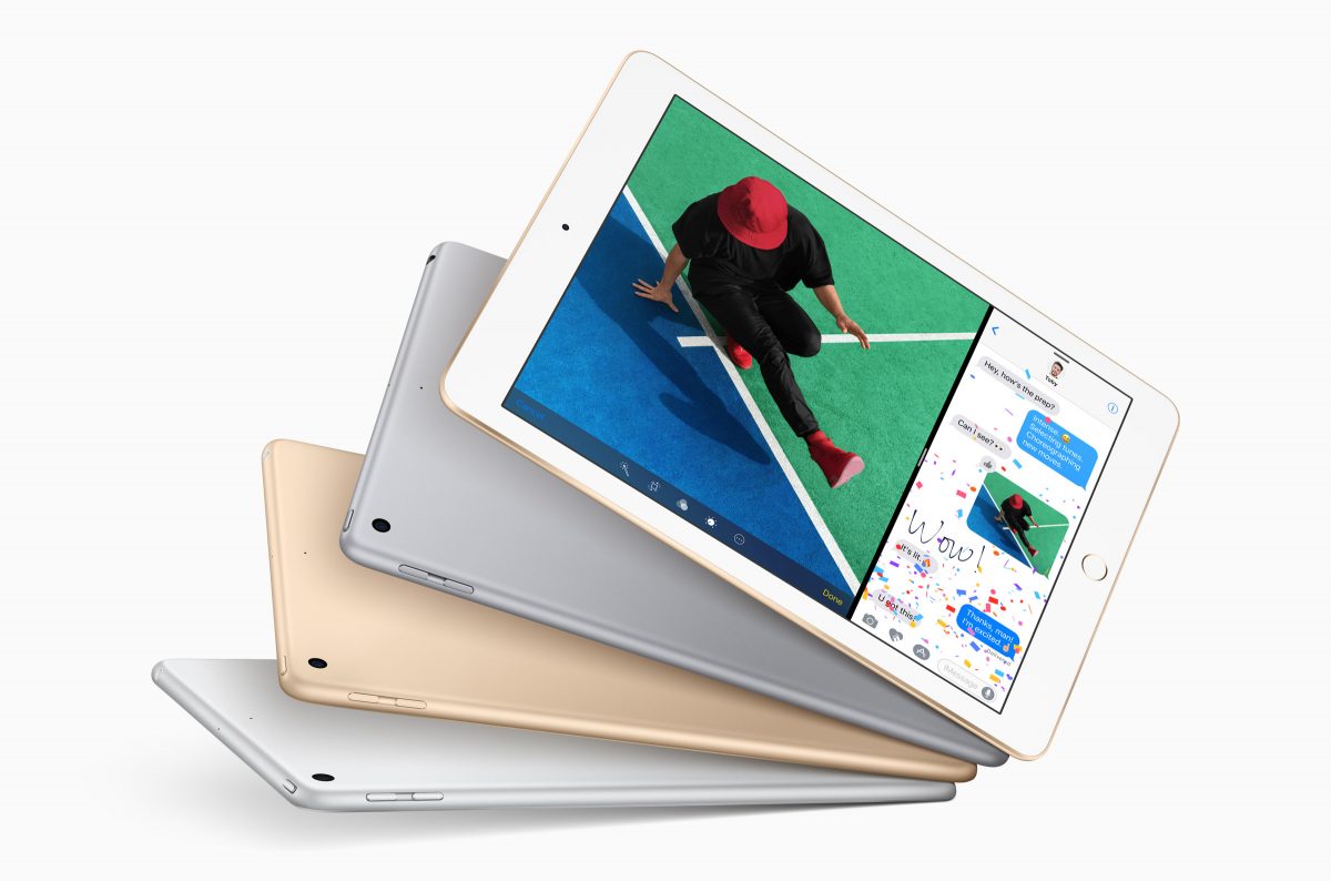 Le nouvel iPad 2017 de 9,7 pouces.