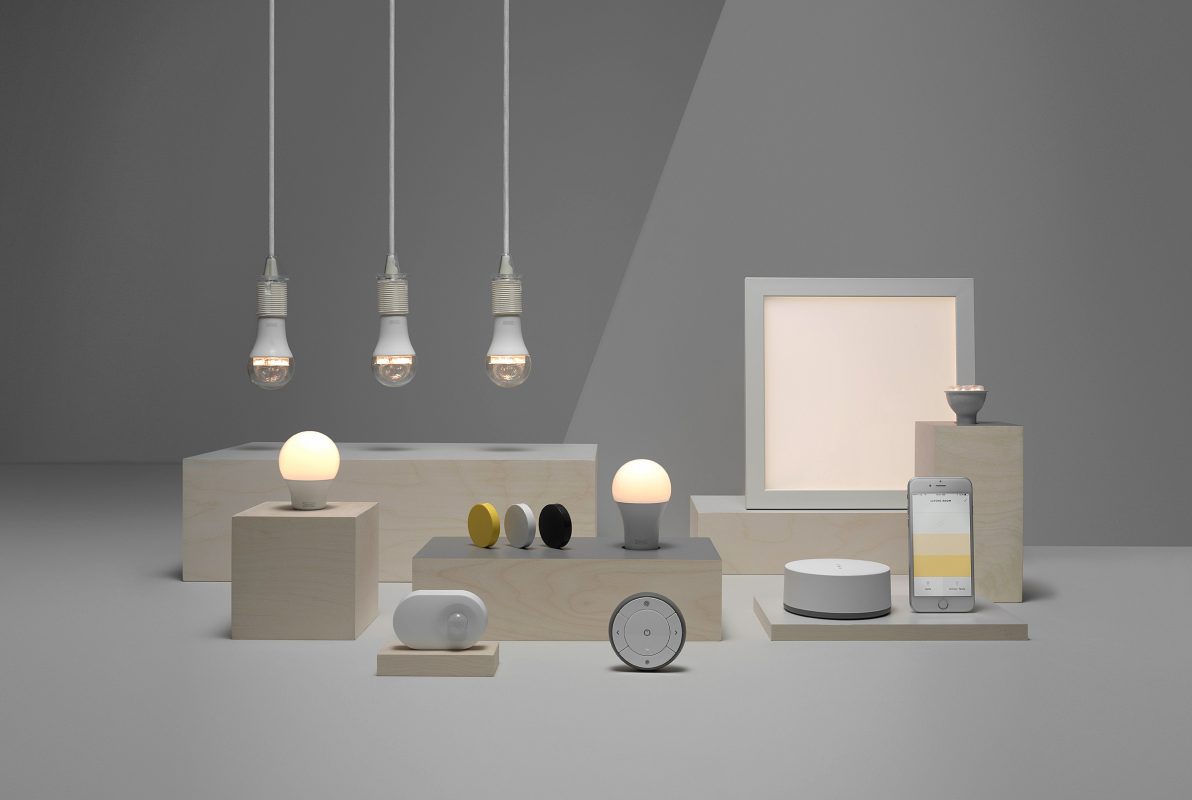 Eclairage connecté: une partie de la solution d'Ikea.