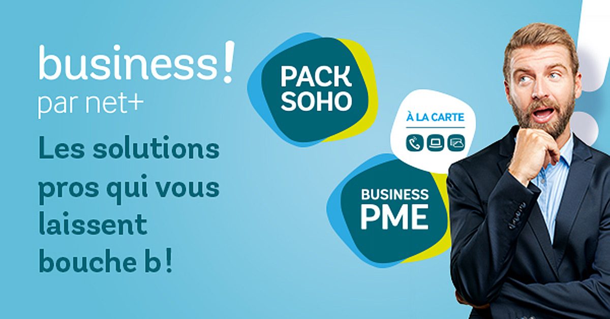 Les solutions business de net+.ch.