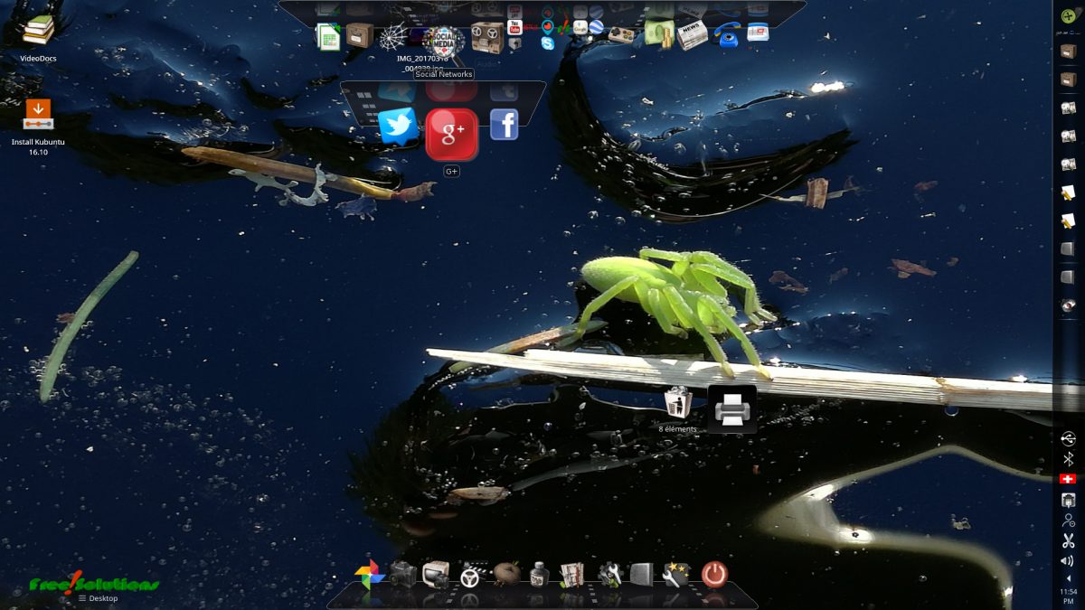Green Spider est le nom de la première version de la clef USB Linux bootable de Free-Solutions. Green Spider est le nom de la première version de la clef USB Linux bootable de Free-Solutions.