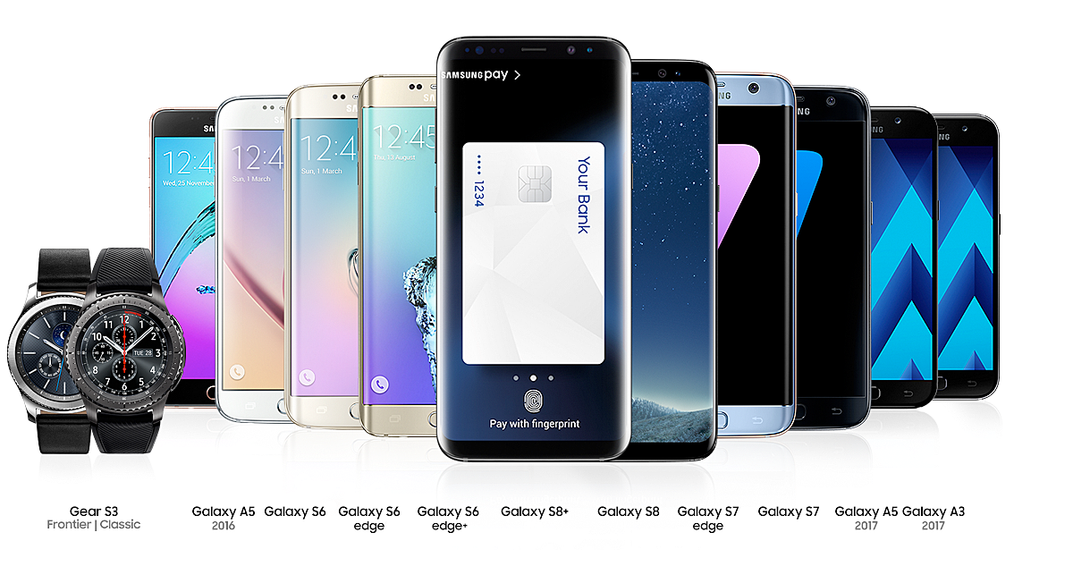 Le service de paiement sans contact Samsung Pay débarquera le 23 mai. Le service de paiement sans contact Samsung Pay débarquera le 23 mai.