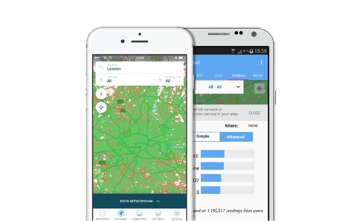 OpenSignal: la couverture réelle des opérateurs mesurées par les utilisateurs.