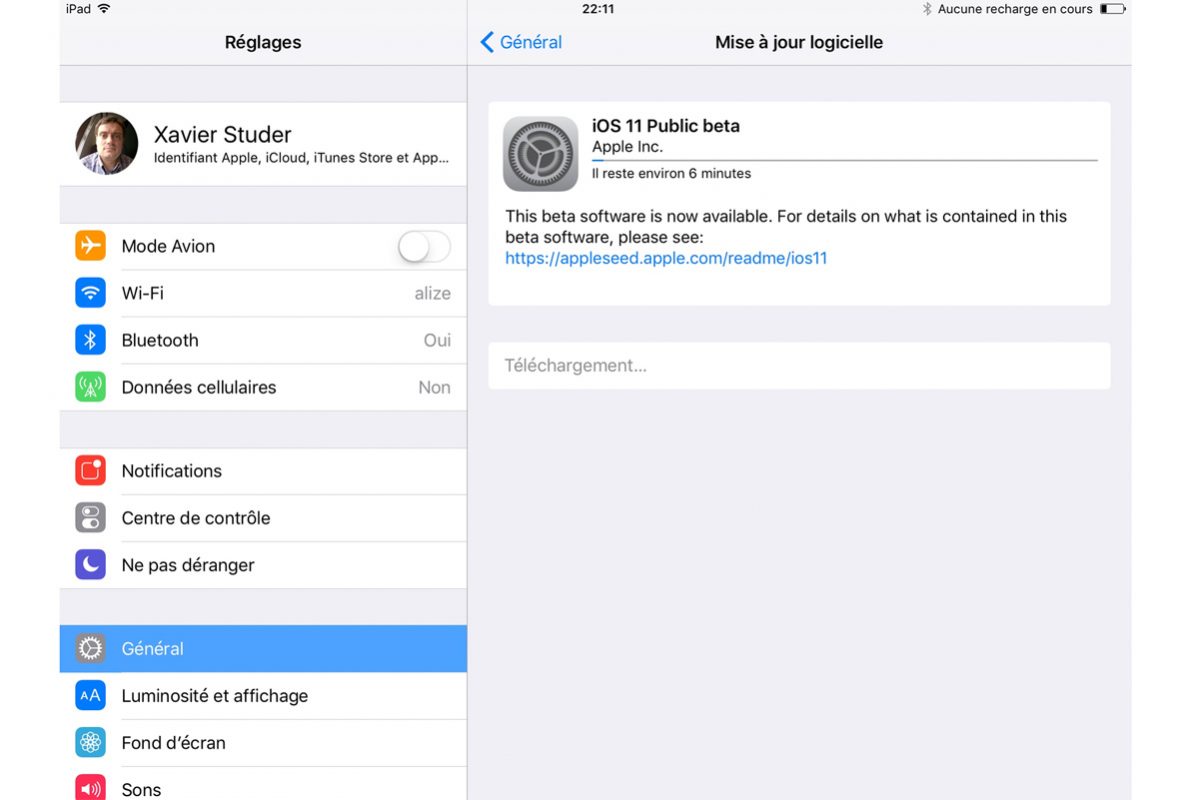 La Bêta d'iOS 11 est disponible pour les optimistes qui voudraient tester... La Bêta d'iOS 11 est disponible pour les optimistes qui voudraient tester...