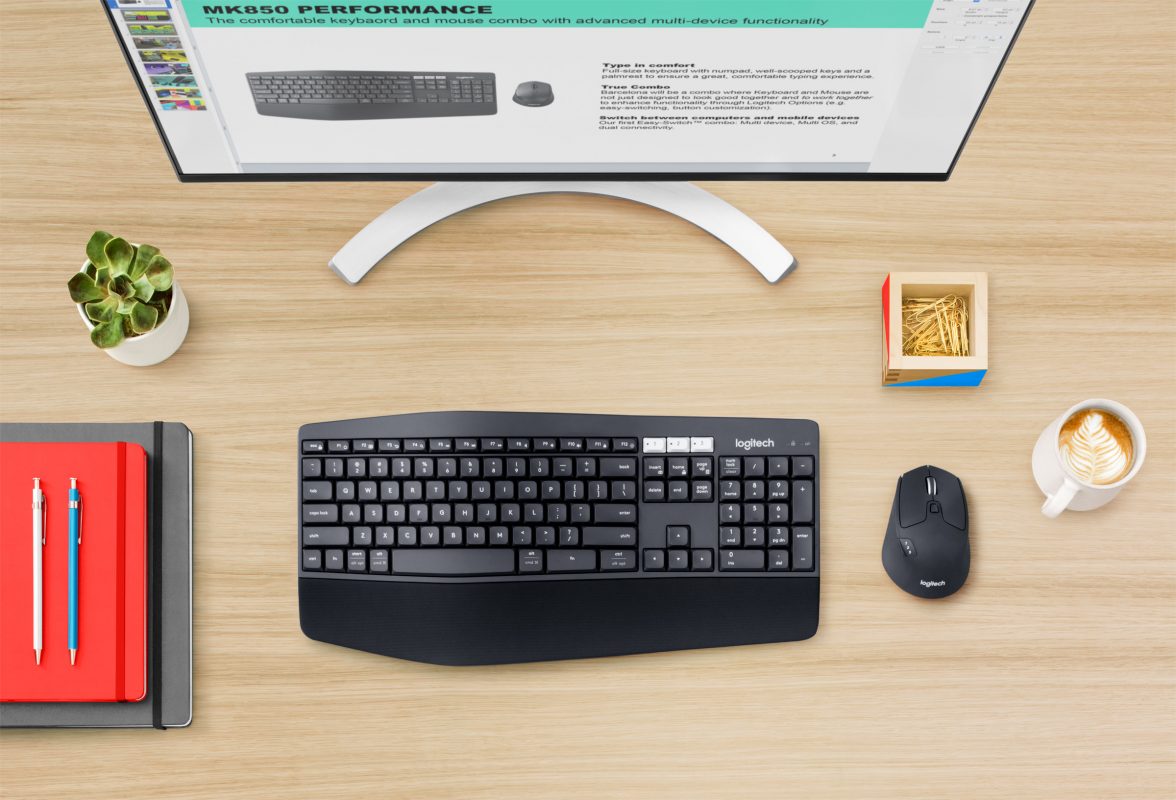 Le test du set souris-clavier 3 en 1 Logitech MK850 Performance. Le test du set souris-clavier 3 en 1 Logitech MK850 Performance.