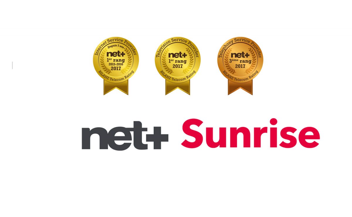 Sunrise se classe cette année une nouvelle fois en tête du classement Bilanz Telekom Rating 2017. Le Valaisan Net+ cartonne sur la TV et l’internet. Sunrise se classe cette année une nouvelle fois en tête du classement Bilanz Telekom Rating 2017. Le Valaisan Net+ cartonne sur la TV et l’internet.