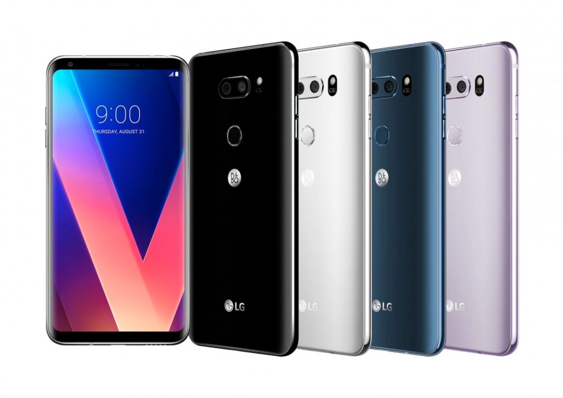 Etanche, le LG V30 taillé dans du verre, peut compter sur un cadre métallique en aluminium. Il possède par ailleurs une batterie de 3300 mAh. Etanche, le LG V30 taillé dans du verre, peut compter sur un cadre métallique en aluminium. Il possède par ailleurs une batterie de 3300 mAh.