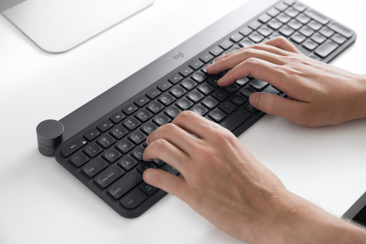 Logitech Craft. un clavier pour les esthètes et les pros! Logitech Craft. un clavier pour les esthètes et les pros!