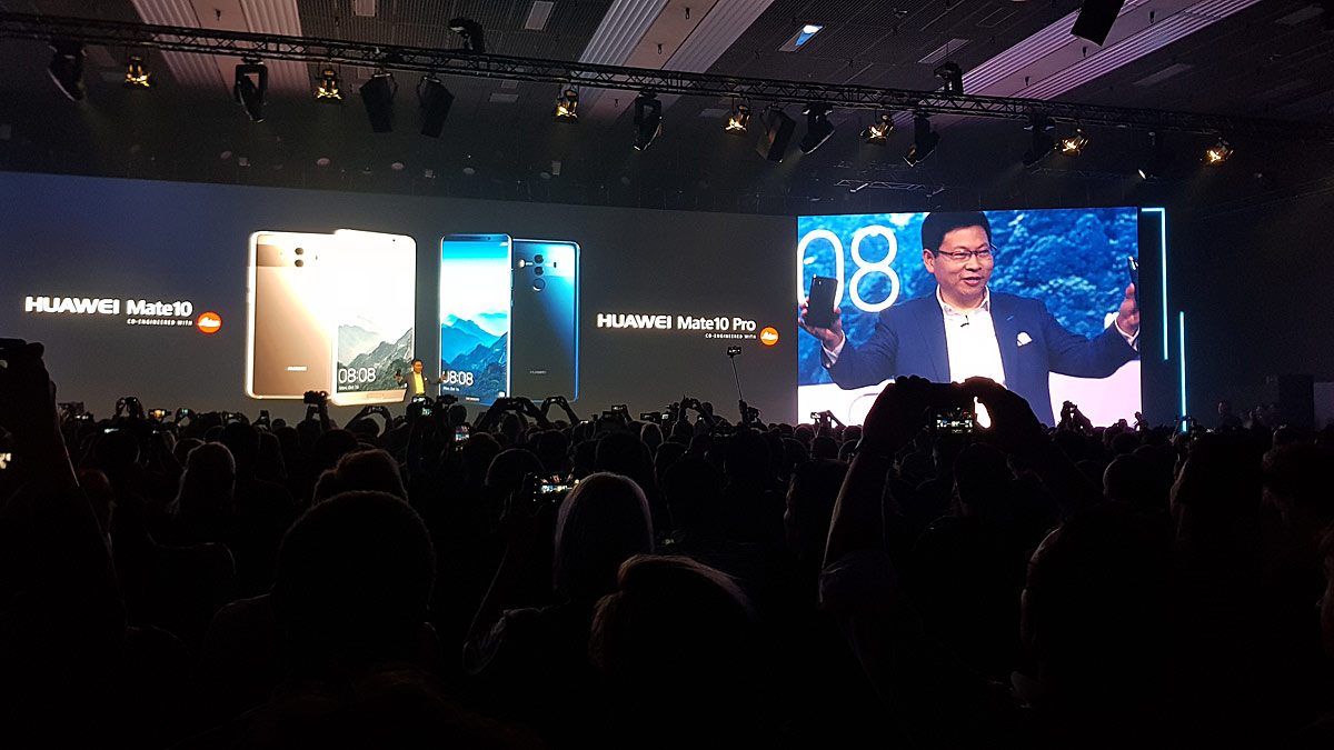 Huawei a lancé à Munich ses Mate 10 et Mate 10 Pro. Huawei a lancé à Munich ses Mate 10 et Mate 10 Pro.