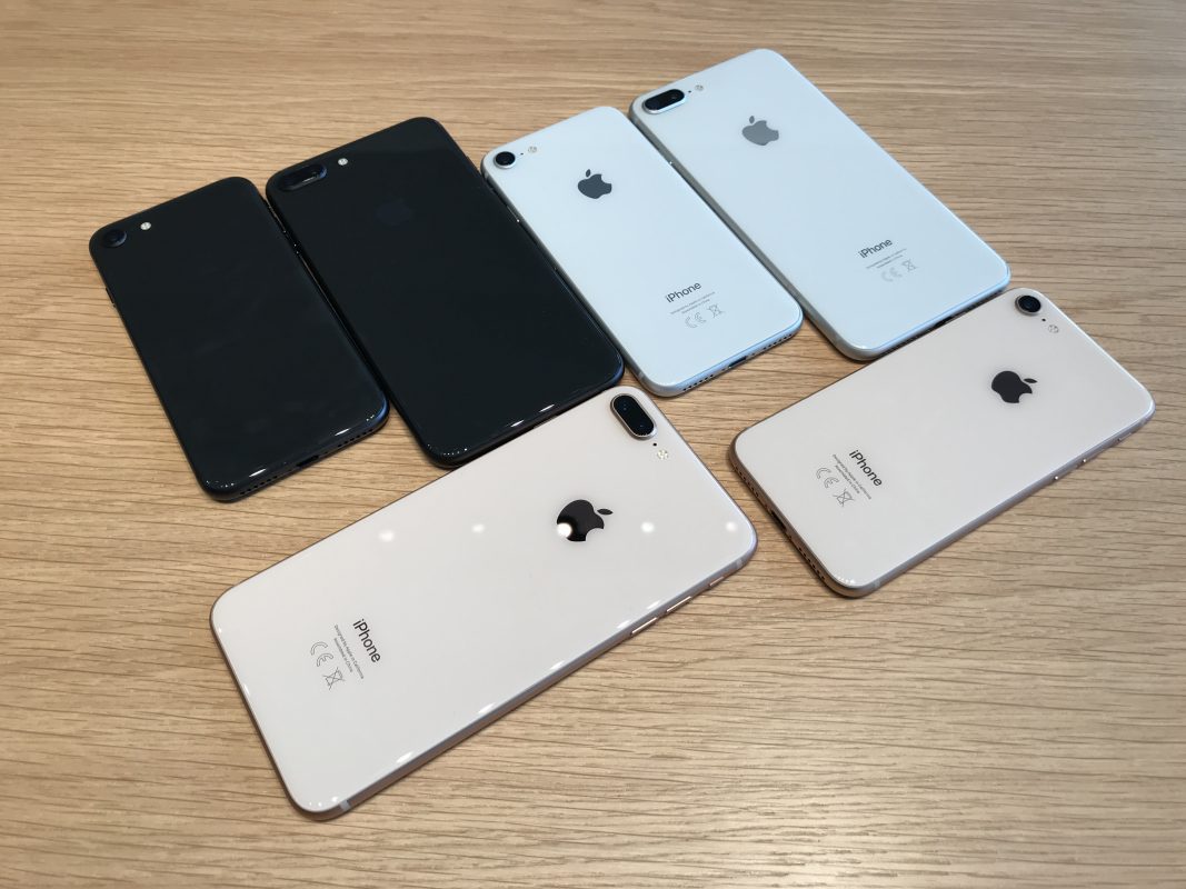 Les nouveaux iPhone 8 et iPhone 8 Plus. Les nouveaux iPhone 8 et iPhone 8 Plus.