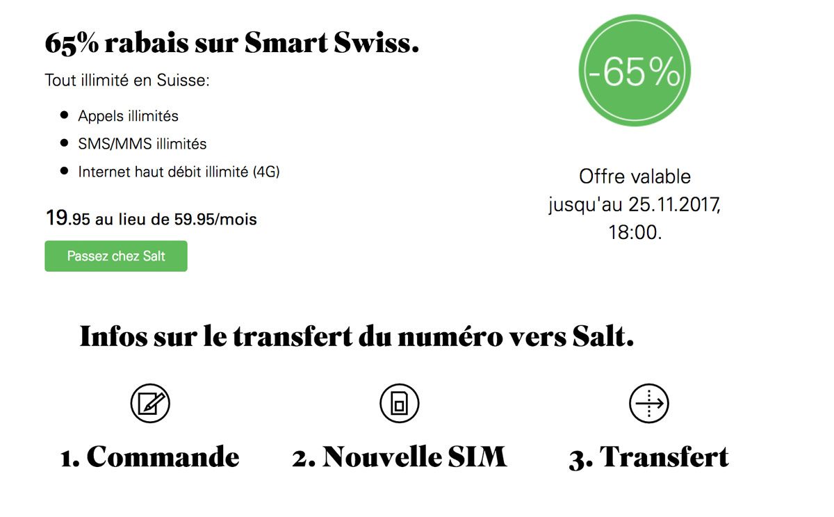 Sunrise peuafine son réseau, alors que Salt casse les prix... Sunrise peuafine son réseau, alors que Salt casse les prix...