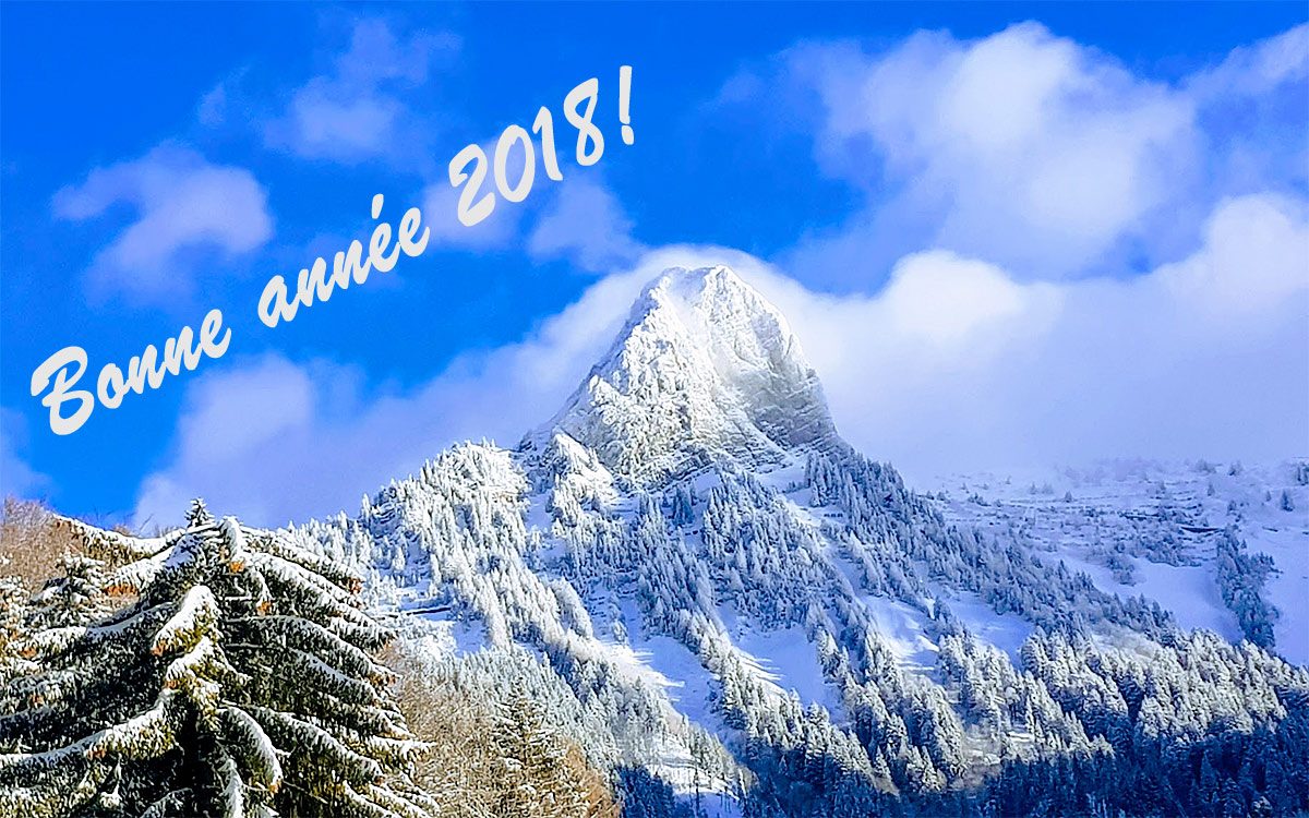 Meilleurs vœux et bonne et heureuse année high tech 2018 bonne heureuse annee high tech 2018