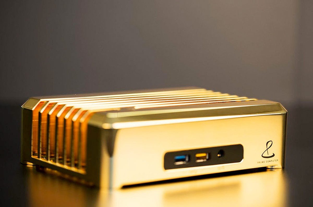 Digitec propose depuis deux mois un PC en or à un million de francs. Digitec propose depuis deux mois un PC en or à un million de francs.
