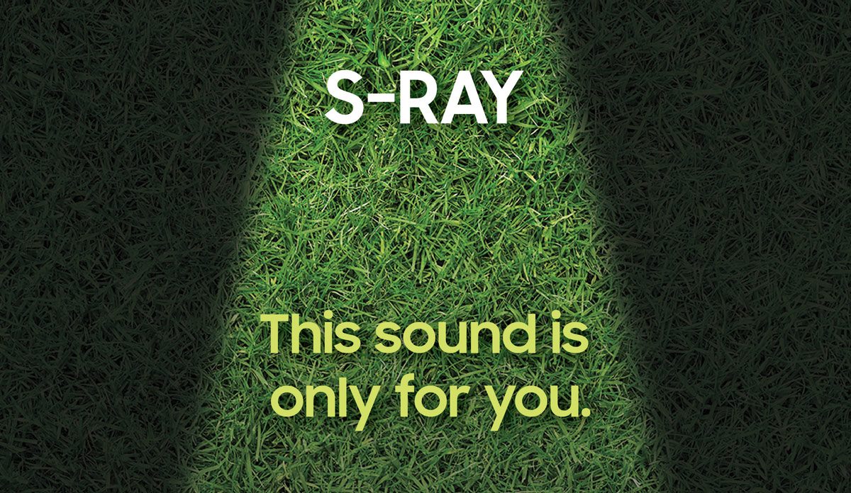 Les haut-parleurs directionnels S-Ray de Samsung.