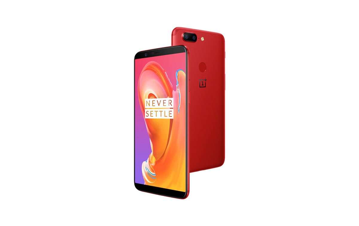 OnePlus 5 T Lava Red.
