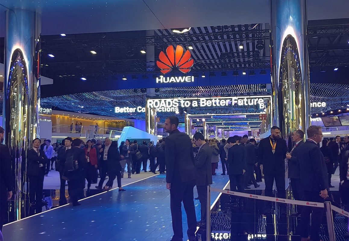 Le stand de Huawei au MWC 2018 de Barcelone. Le stand de Huawei au MWC 2018 de Barcelone.