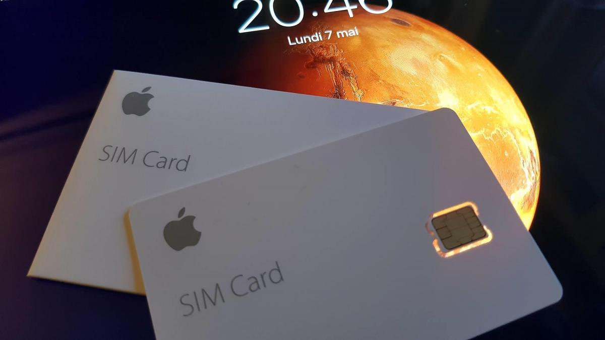 Une Apple SIM bien capricieuse vnedue 5 francs en Suisse.
