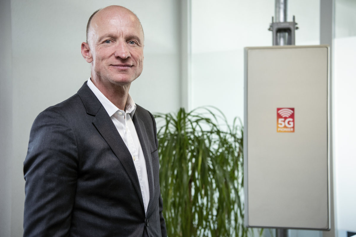 Sunrise lancera commercialement la 5G en mars! Le CEO de Sunrise, Olaf Swantee, présente le programme 5G pour la Suisse.