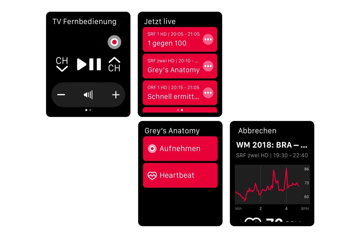 L'application Sunrise TV débarque sur l'Apple Watch! L'application Sunrise TV débarque sur l'Apple Watch!