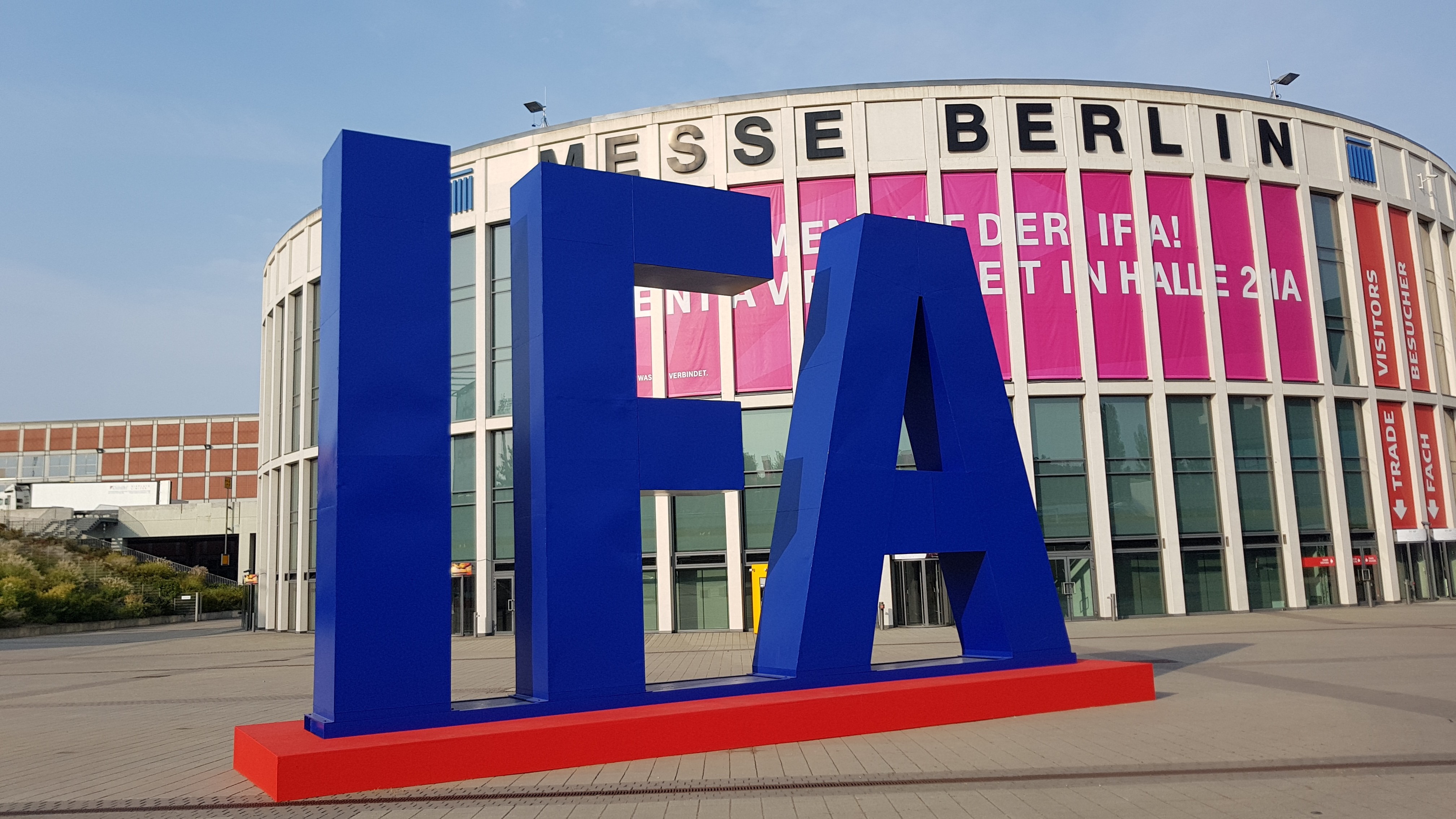 L'IFA 2018 ouvrira vendredi ses portes au grand public. L'IFA 2018 ouvrira vendredi ses portes au grand public.
