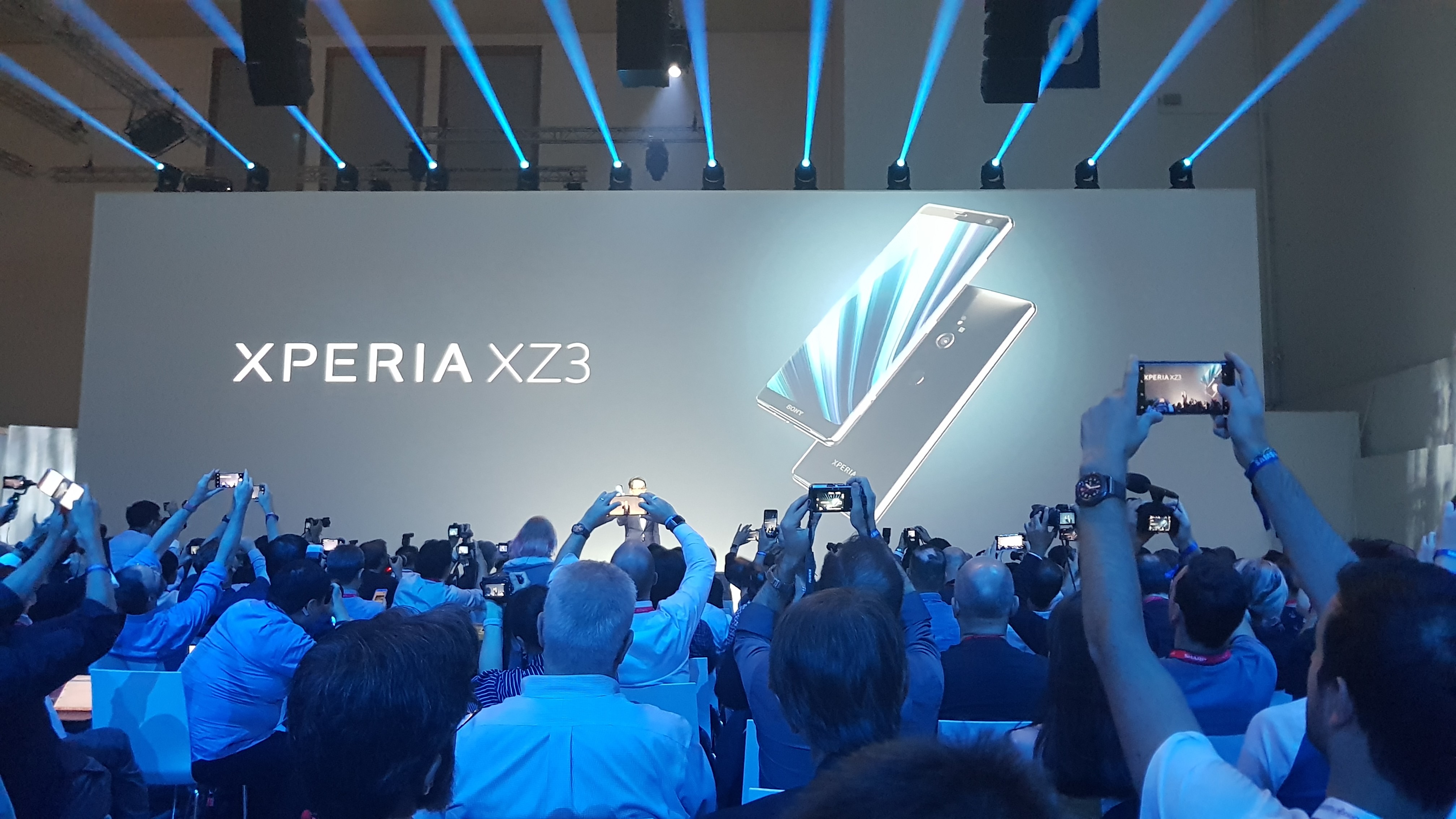 Le nouveau Sony Xperia XZ3 à écran OLED.