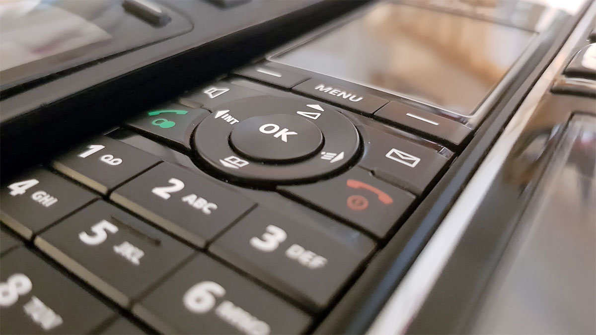 Swisscom améliore son filtre contre les appels publicitaires indésirables Telephone fixe DECT sans fil.