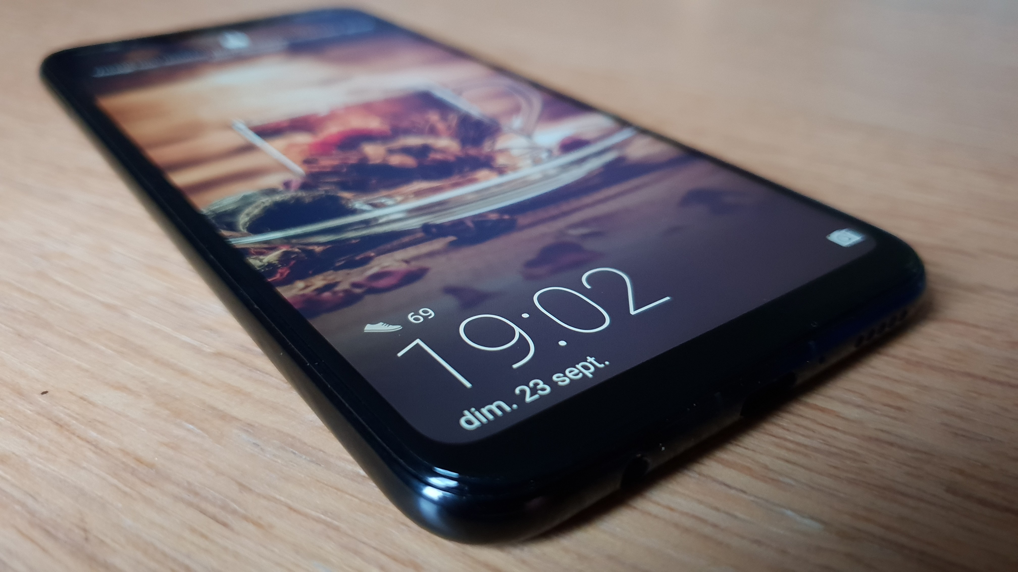 L'écran Full HD+ du Huawei Mate 20 Lite.